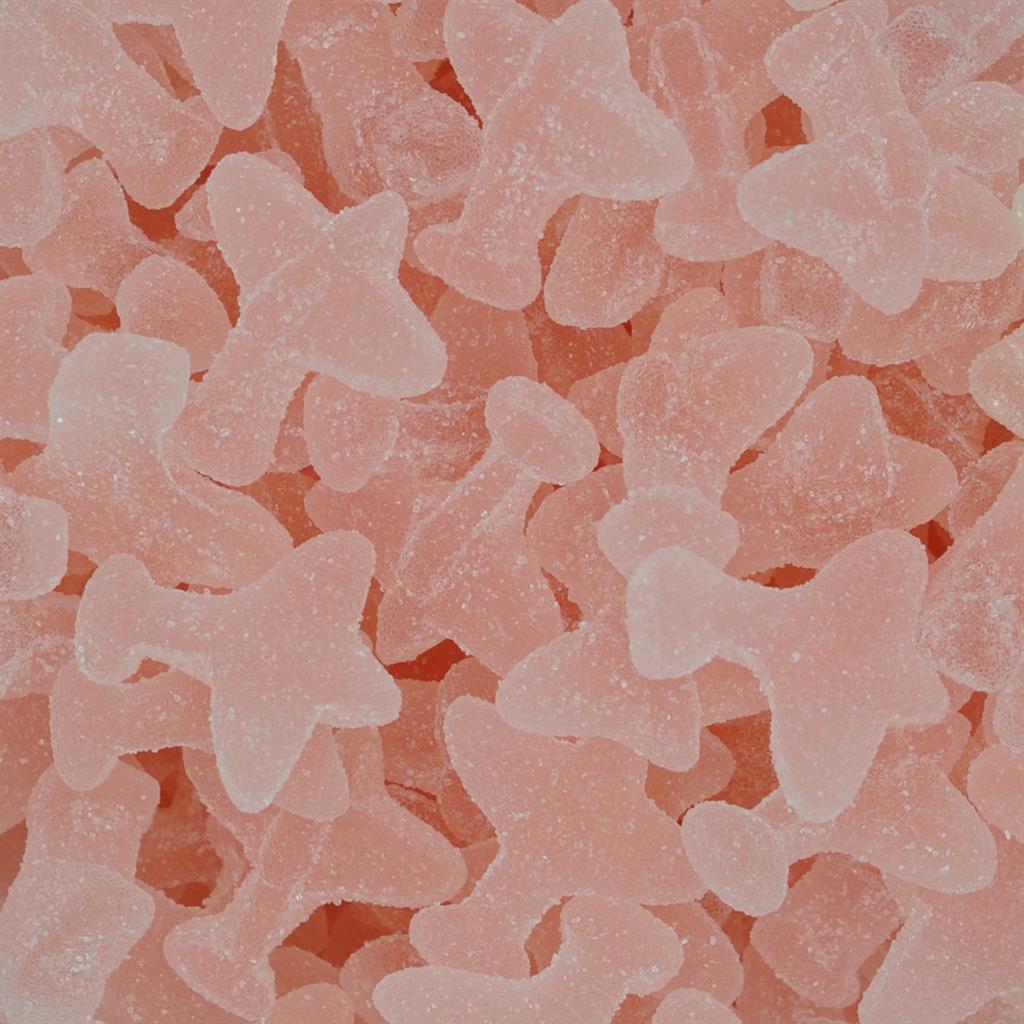 Gesuikerde roze vliegtuigen