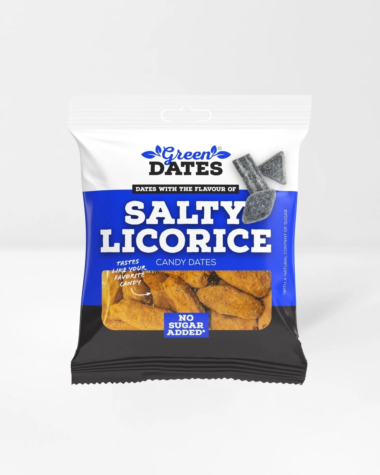 salty licorice van green dates