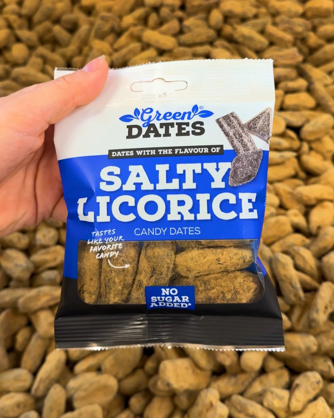 Zoute dadels van geen dates
