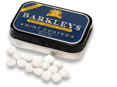 Barkleys - Liquorice Pellets Mint