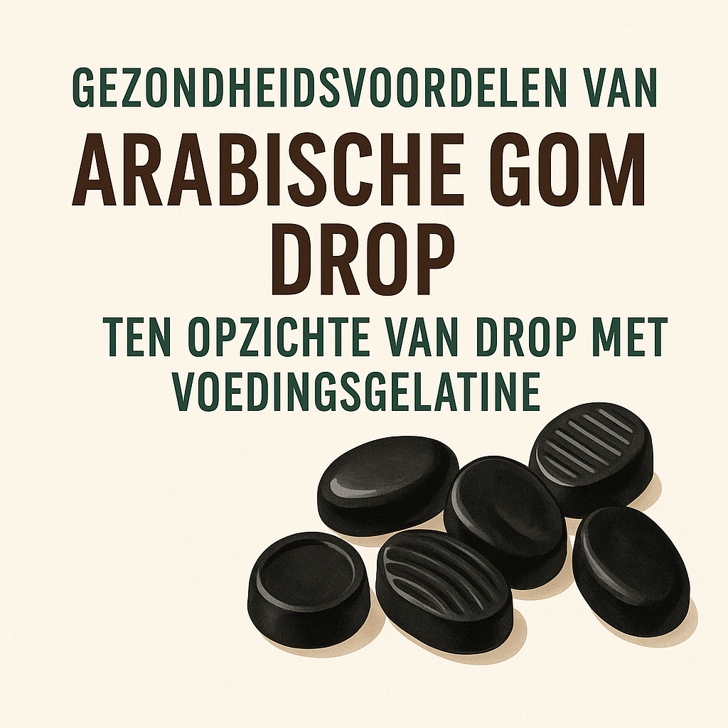 Waarom Arabische Gom Drop de Gezondere Keuze is – Ontdek het Verschil!