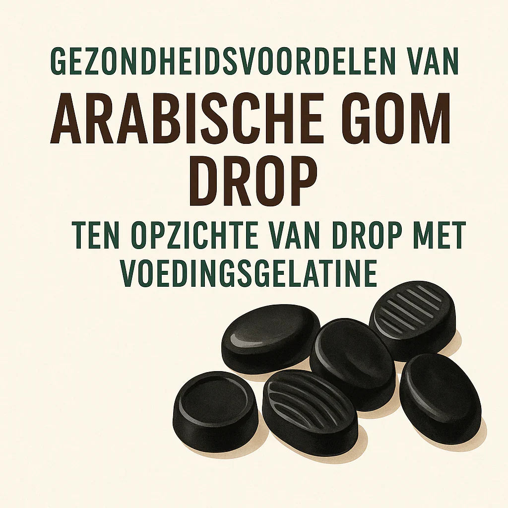 Waarom Arabische Gom Drop de Gezondere Keuze is – Ontdek het Verschil!