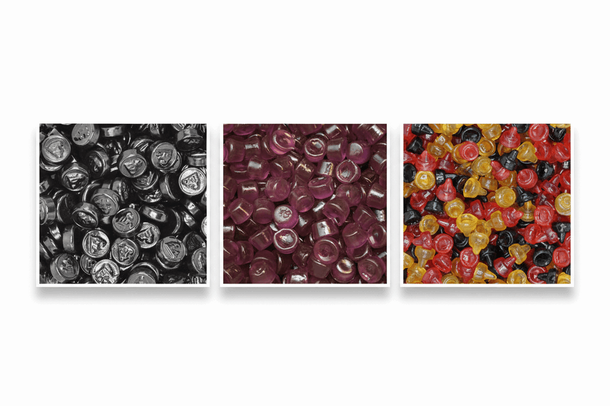 Arabische Gom Mix Collage - Horizontaal