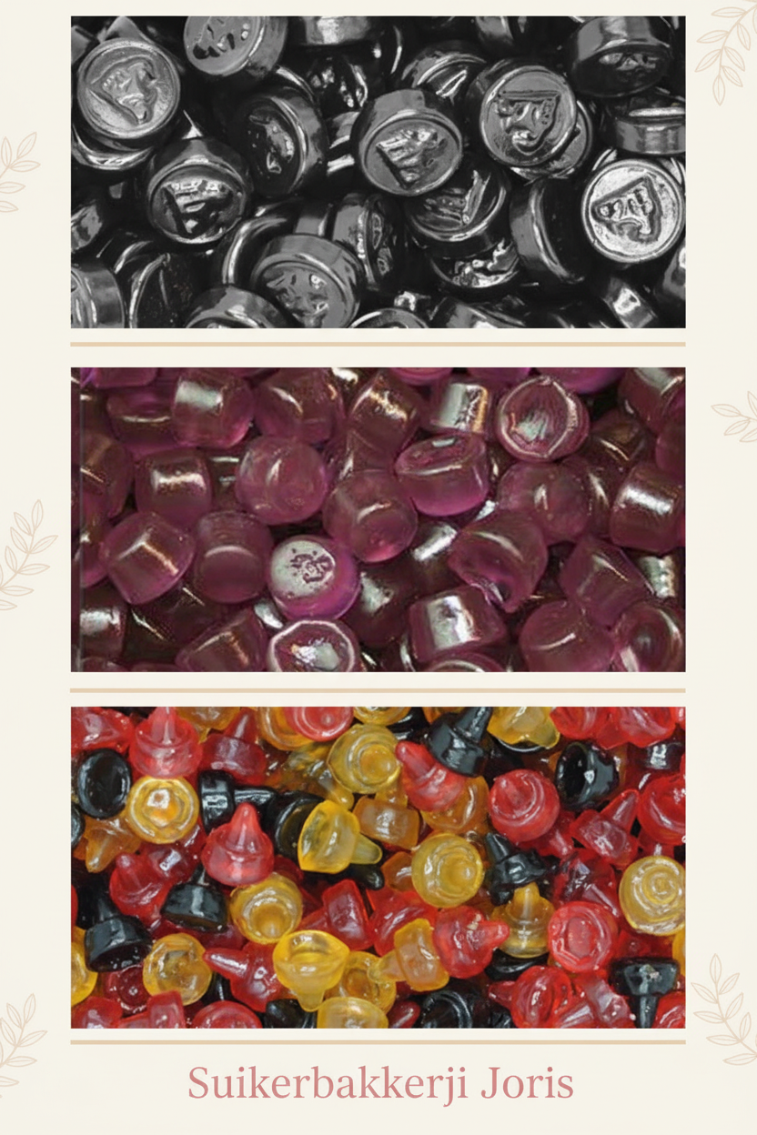 Arabische Gom Mix Collage - Verticaal