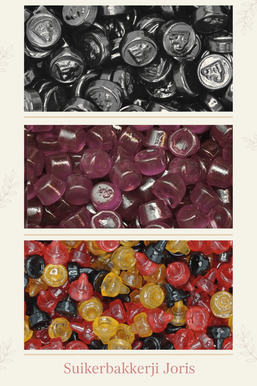 Arabische Gom Mix Collage - Verticaal