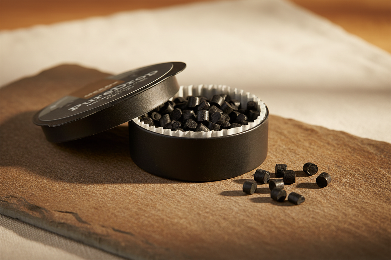 Geopende verpakking Meenk Pure Drop Naturel