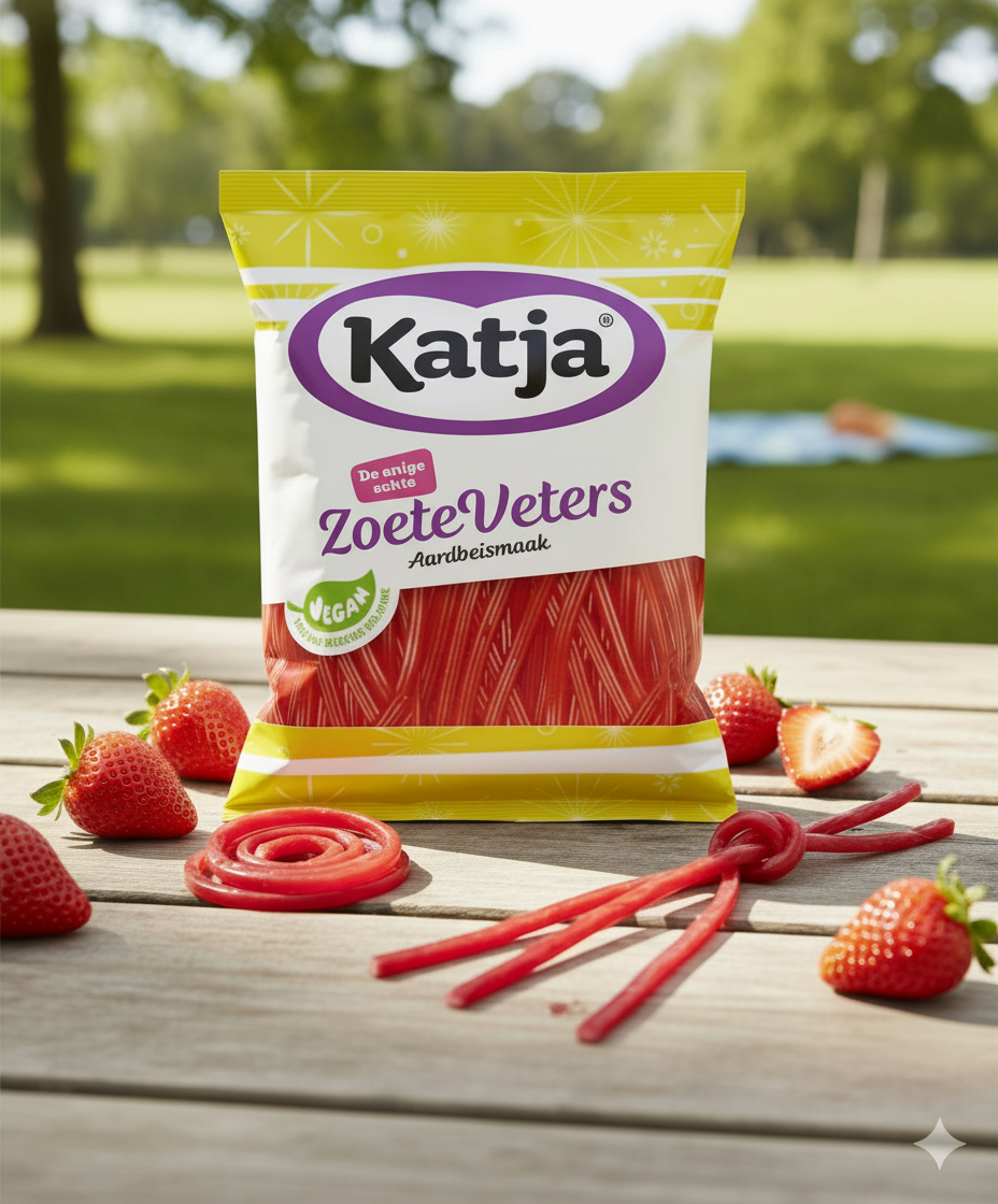 Katja Aardbei Veters productfoto