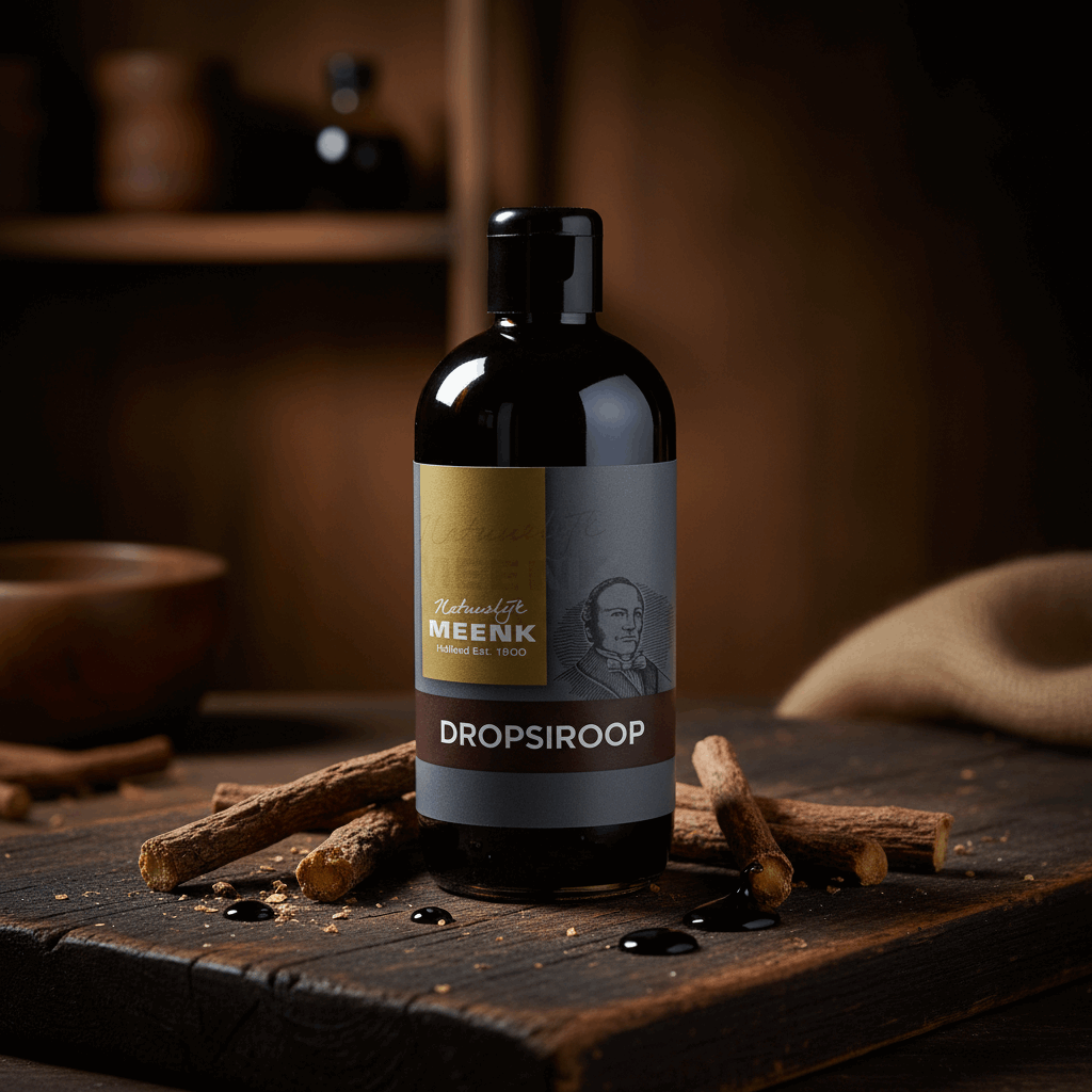 Meenk Dropsiroop productfoto