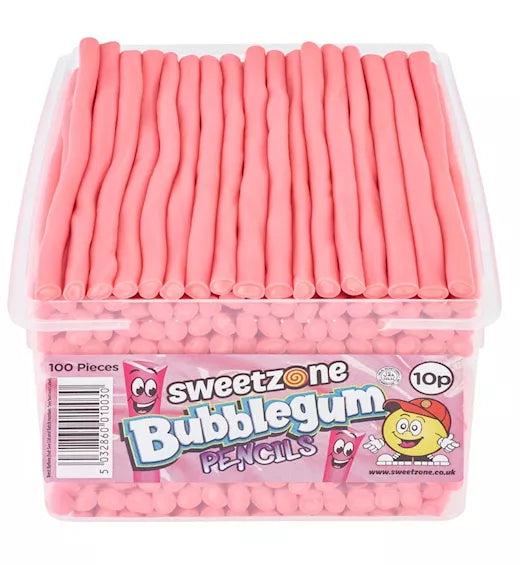 Bubble Gum Pencils van Sweetzone